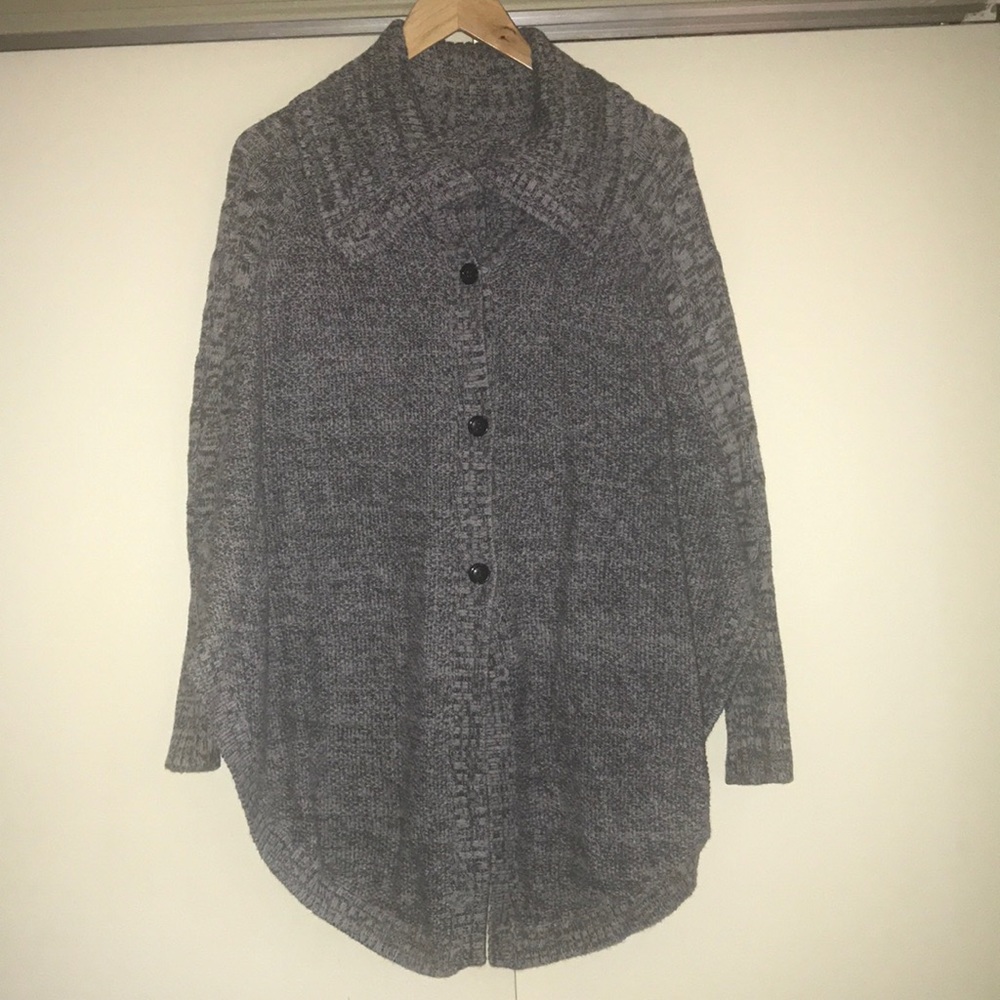 Bcbg generation poncho sweater